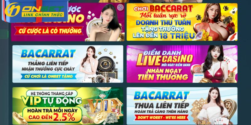 Khuyến mãi cực hấp dẫn cho người chơi tham gia casino online